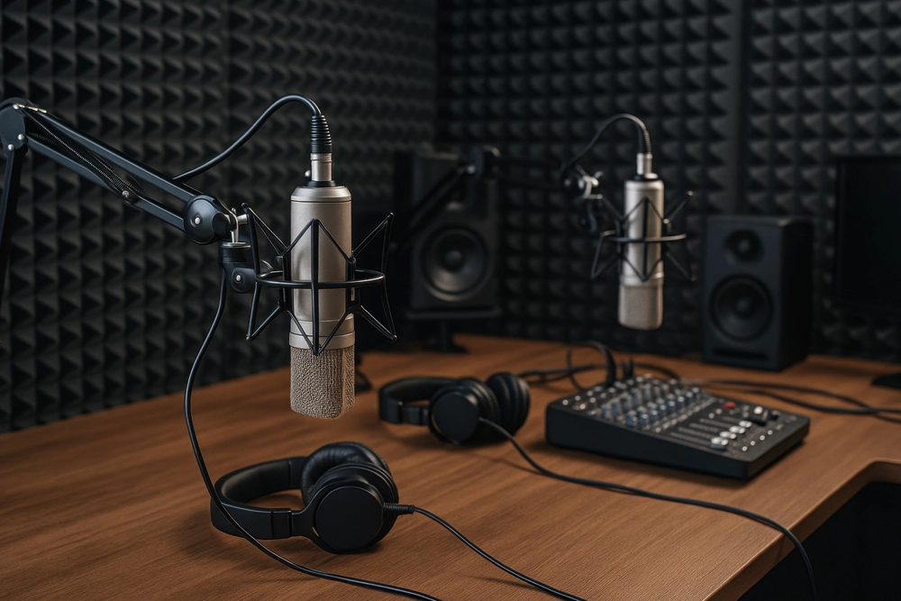 Le traitement acoustique pour un enregistrement optimal