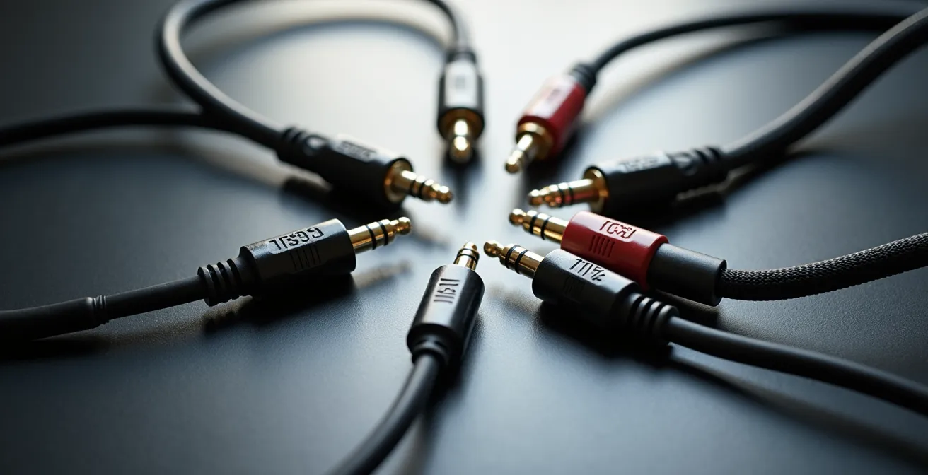 Vue arrière d'un synthétiseur vintage montrant les connexions CV/Gate et MIDI